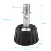 Anti-Slip Tripod Feet with Reinforcing Iron Ring and 3/8" Screw,for