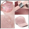 COACH BASEBALL HAT WITH LOGO PATCH, LIGHT MAUVE, ONE SIZE