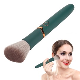 Cunyuer Vibrating Makeup Brush, Electric USB Rechargeable Makeup Brush, 10 Gears Soft Fluffy Hair Electric Beauty Brush