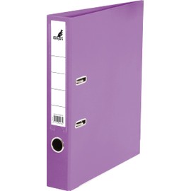 Kangaro Polypropylene Plastic Folder 5 cm Spine Width DIN A4 Colour Purple (Ring Binder, Lever Arch Folder, Letter Folder)