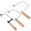 3Pcs Set Portable U Shape Hacksaw Saw Bow Frame DIY