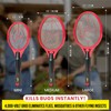 Zap It Bug Zapper Rechargeable Bug Zapper Racket, Electric Fly