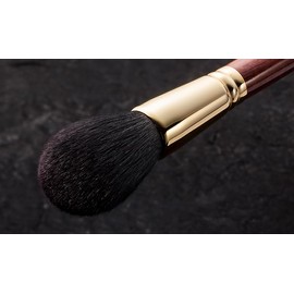 BISYODO Long Series Finishing Powder Brush - Round Type, Brown