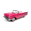 Auto World 1957 CHEVY BEL AIR CONVERTIBLE 1/18 scale DIECAST