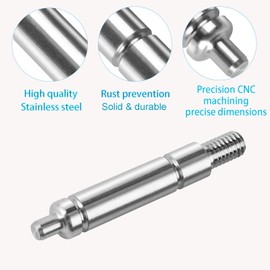 OywhC W10359269 Dryer Drum Shaft Replaces 4319304, K34-908, PS11753705, AP6020386, 1878660, 339489, 3399507 Right dryer drum shaft High quality stainless steel material