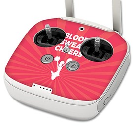 Skin Compatible with DJI Phantom 3 Professional Drone Controller – Blood Sweat Cheers | MightySkins Protective, Durable, and Unique Vinyl Decal wrap Cover | Easy to Apply, Remove | Made in The USA