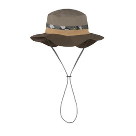 Buff| Cappello Explore Booney, Regolabile, Confortevole, Protezione UPF50, Pieghevole, Outdoor, Esplorazione, Avventura, S/M, Verde