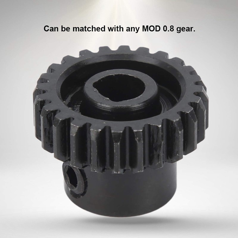 Cast Steel Pinion Gear 6mm D Bore Gear 24 Tooth