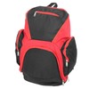 Basketball Backpack Black Red Multifunctional Large Capacity with Multiple Storage