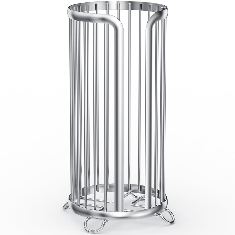 Toilet Paper Holder Stand, Freestanding Toilet Tissue Organizer, Minimalistic Storage