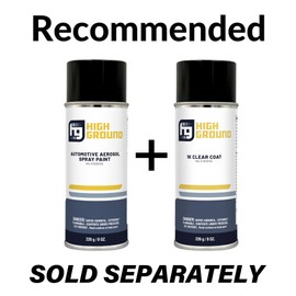 Collision Quest Factory Matched Automotive Spray Paint for Hyundai/Kia/Genesis Automobiles (TU9, Twilight Black, Solvent)