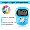 ALDMIO 30 Pcs Electronic Finger Counter, 5 Digital Finger Counter,