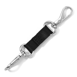 1 Piece Double Ended Backup Safety Clip for Small Dogs,Lightweight Dog Collar to Vests Connector 5''