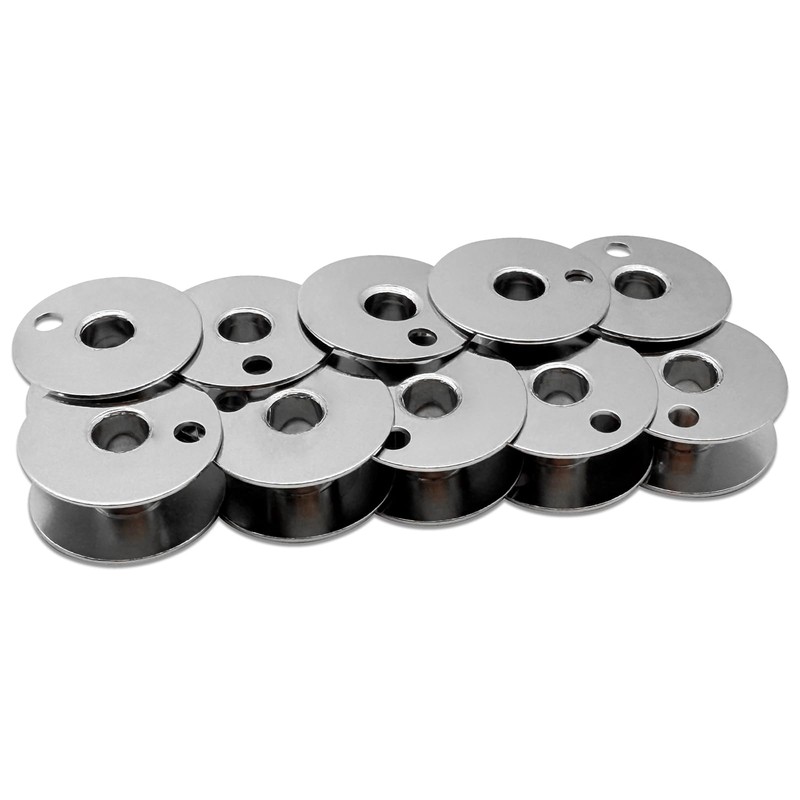 ZhXu Shuo 10 PCS Steel Bobbins #203470 Fits for Singer