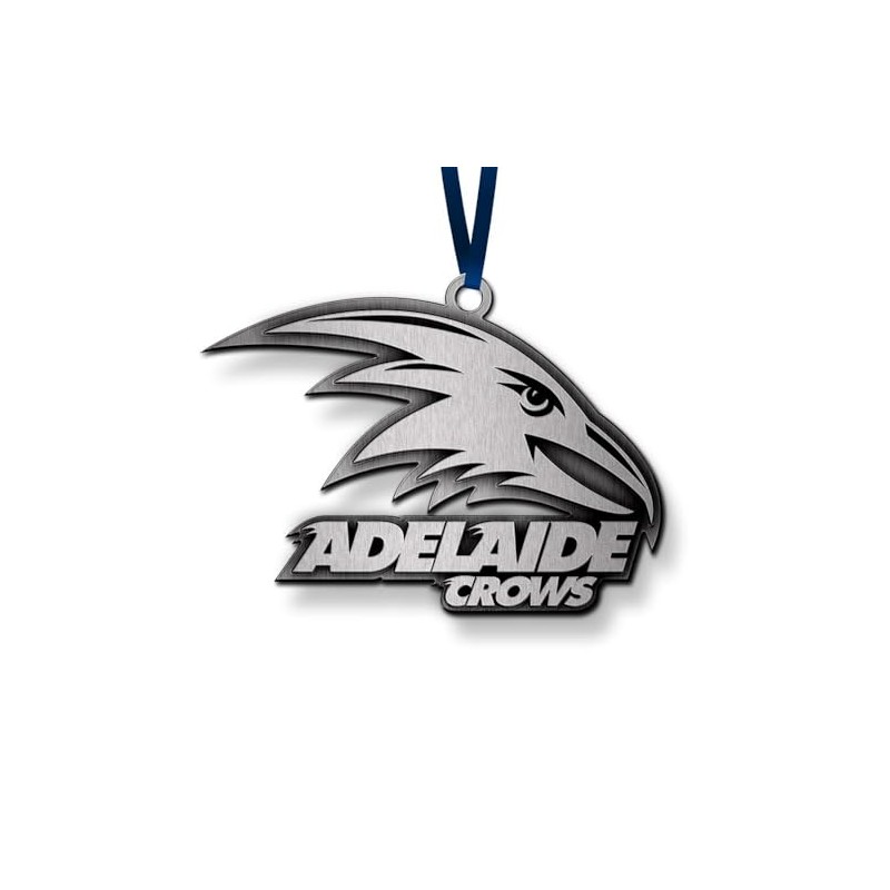 Adelaide Crows AFL Footy Metal Ornament
