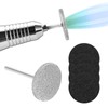 ElevateTech Disc Nail Grinder Bits, 2 Pieces Sanding Disc Nail