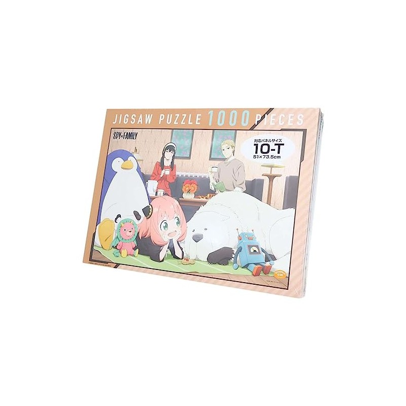 ENSKY SPY×FAMILY Relaxed Moments Jigsaw Puzzle 20.1×28.9 inches 1000-Piece JIGSAW