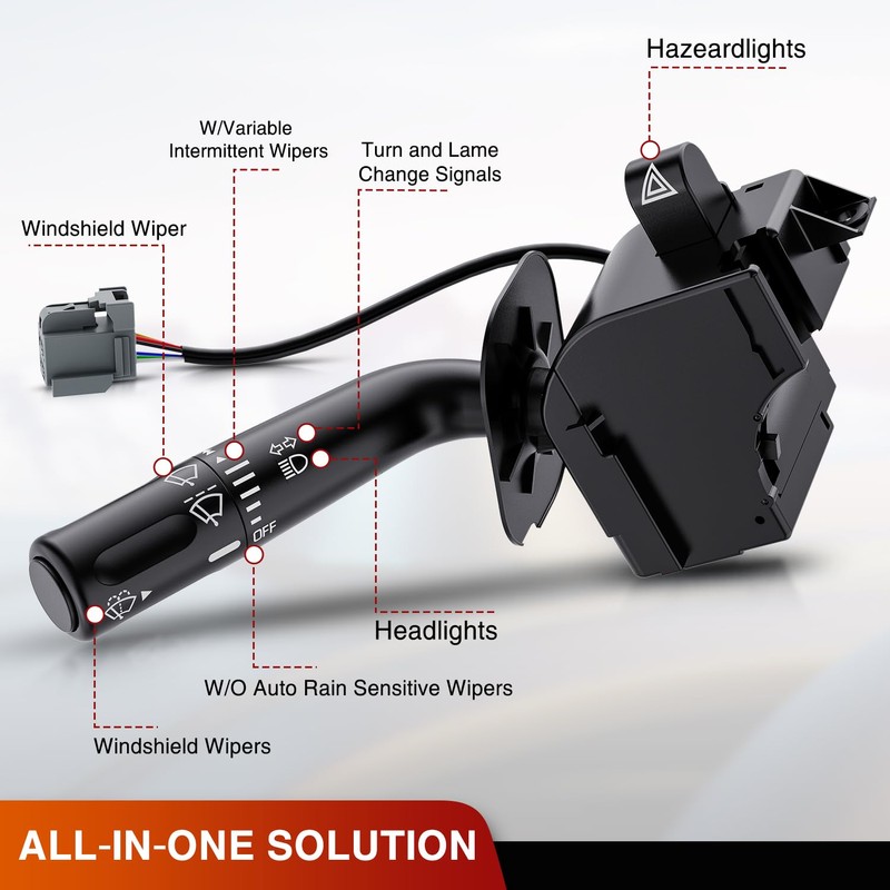 Nilight Turn Signal Switch Compatible with 2005 2006 2007 2008