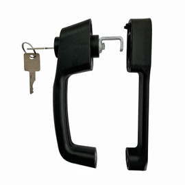 Recmod 7109662 Door Latch Handle With Spacer 7109663 For Bobcat Loader 753 763 773 863 864 873 883 963 A220 A300 S100 S130 S150 S160 S185 S220 S250 S300 S330 T110 T140 T180 T190 T200 T250 T300 T320