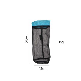 GUEDKIKL 1PC Mesh Storage Bag Drawstring Bag, Light Weight Nylon Stuff Sack Compression Bag, Travel Storage Bag for Camping Hiking