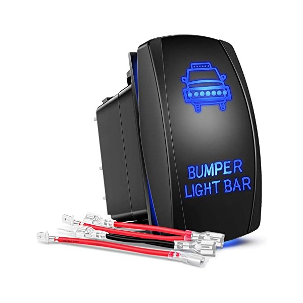 GOOACC GOOACC Bumper Light Bar Rocker Switch Led Light Bar