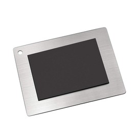 S-TROUBLE Professional Measurement Conversion Chart Refrigerator Magnet in 18/8 Stainless Steel, Conversions For Cups, Tablespoons, Teaspoons, Fluid Oz and Milliliters