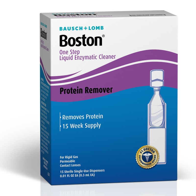 Bausch & Lomb Boston One Step Liquid Enzymatic Cleaner, Protein