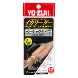 Yo-Zuri R1346 Squid Leader 2-Branch 12Lbs (1Pcs/Pkg), Multi, One Size