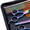 Pet Hair Scissors Professional Stainless Steel Trimming Colorful Safety Pet
