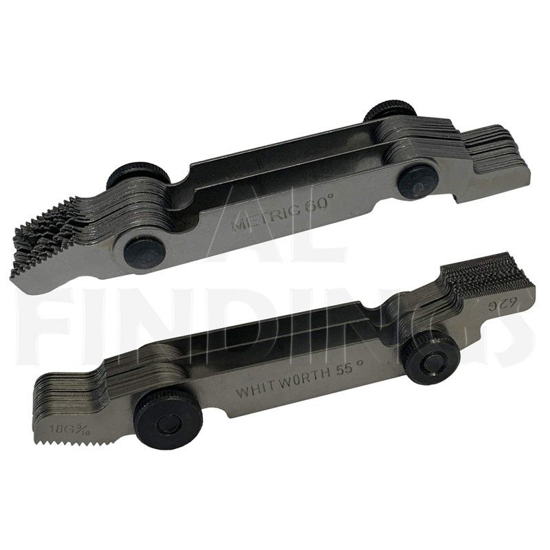 Whitworth 55 Blade : Screw Pitch Thread Gauge BSW Metric