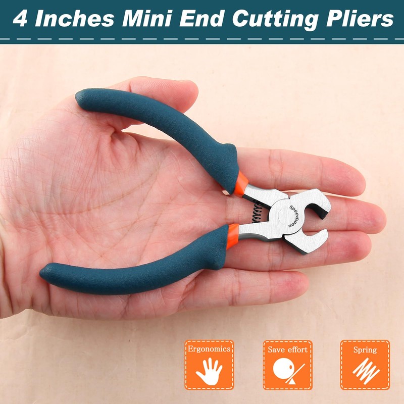 SPEEDWOX Mini End Nipper, Cutting Tool, Shape Grip That Fits