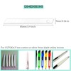 CUTOKAY Upgrade 1.5x Thickness Ceramic Box Cutter Blades 9mm Wide