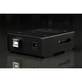 KKSB Metal Case for Arduino UNO Rev3 - Black Powdercoated Steel