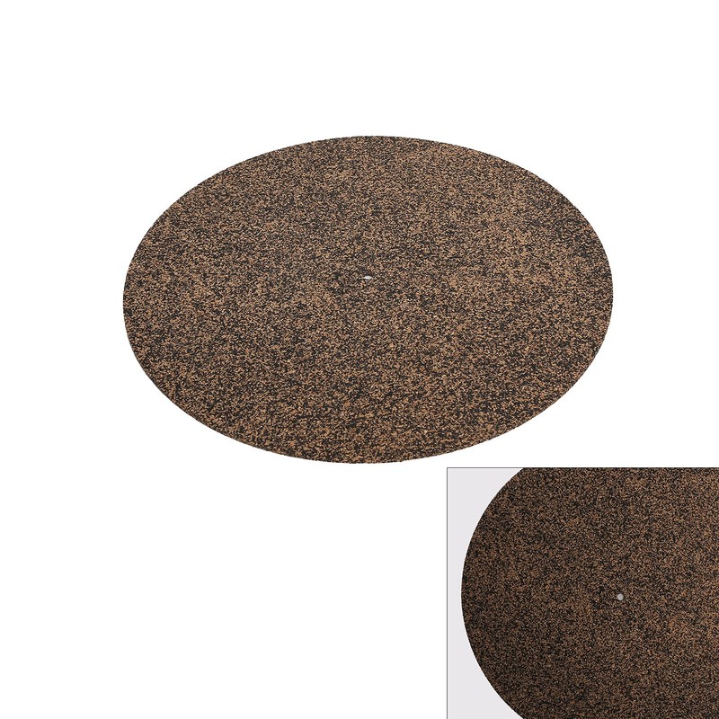 Zunate Cork Turntable Platter Mat, 12in, Shockproof, Audiophile Grade, Improves
