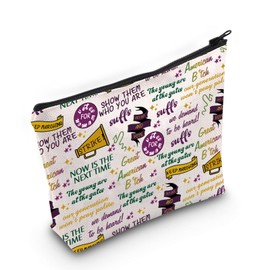 Suffs The Musical Gift Suffs Musical Theater Quotes Makeup Zipper Pouch for Actor Actress Suffs Merchandise (Strike Bag)