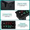Jadeshay LCD Voltmeter Ammeter AC50-500V 0-120A Voltage Meter Electricity Meter