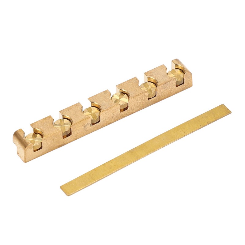 42mm Guitar Nut Brass Height Adjustable Professional Electric Guitar Nut
