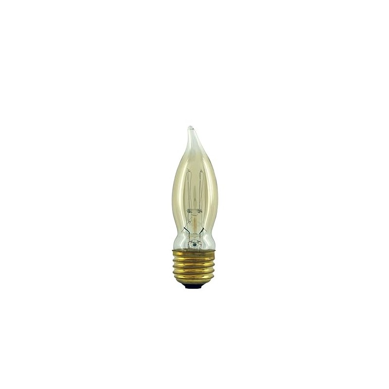 GE CA9 Warm White Medium Base (e-26) Dimmable Light Bulb