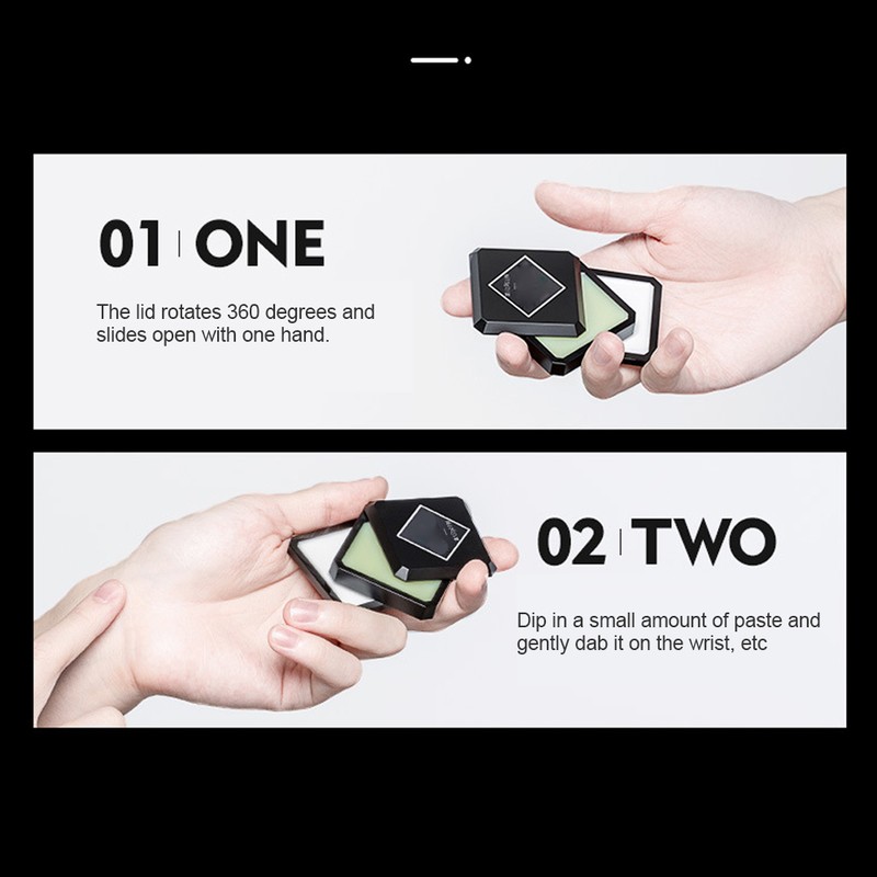 Double Layer Solid Perfume Men Male Long Lasting Fragrance Boy