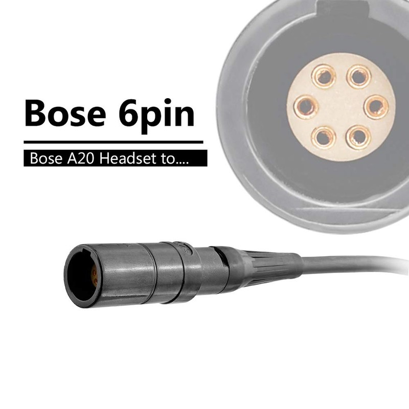 R SPIDER WIRELESS Aviation Headset to General Aircraft (GA) Adapter