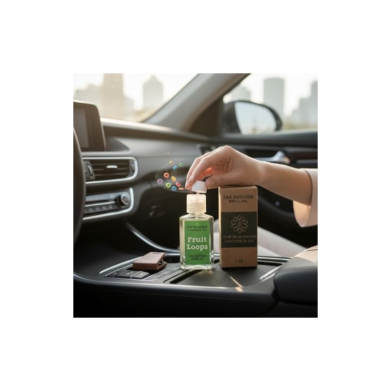 Fruit Loops Car Diffuser Oil Refill - Long Lasting Essential