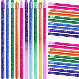 30 Pcs Color Changing Mood Pencil,Colored Pencils with Eraser,Wooden Pencils Heat Activated Color Changing Pencils Thermochromic Pencils for Students Gifts and Office Supplies(5 Colors)