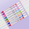 Curve Highlighter, Pack of 8 Colourful Highlighter Pens, Curve Highlighter