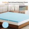 Vesgantti Twin XL Mattress, 6 Inch Gel Memory Foam Mattress