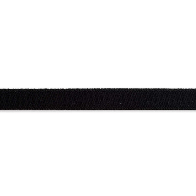 Prym Velour Elastic 20 mm Black, 51% Polyester, 33% ED,
