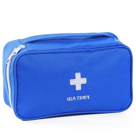 MGizo DtiSpectrum メディカルポーチ 薬箱 救急パック 医療ポーチ 救急用品入れ - 大容量 応急処置 ハンドル付き 外傷用救急箱 救急用品入れ 家庭用医療バッグ 屋外救急パック 緊急 防災 救急 家庭用