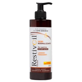 RestivOil Physiological Nourishing Shampoo for Hair, Physiological Oil with Moisturising Effect to Protect and Repair, for Normal to Oily Hair, 400 ml