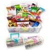 Japanese Snacks Dagashi Assorted Gift Box in Reusable Tote Box