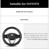 hxontheway Auto Car Steering Wheel Cover Large-Size for INFINITI QX80