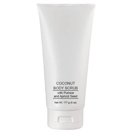 Body Scrub Coconut 6 oz/177g by Escential Beauty